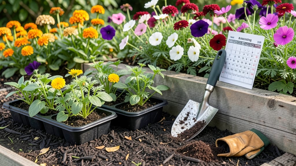 When to Plant Annuals in Pennsylvania: Zone 5b/6a Deadlines for Bold Blooms
