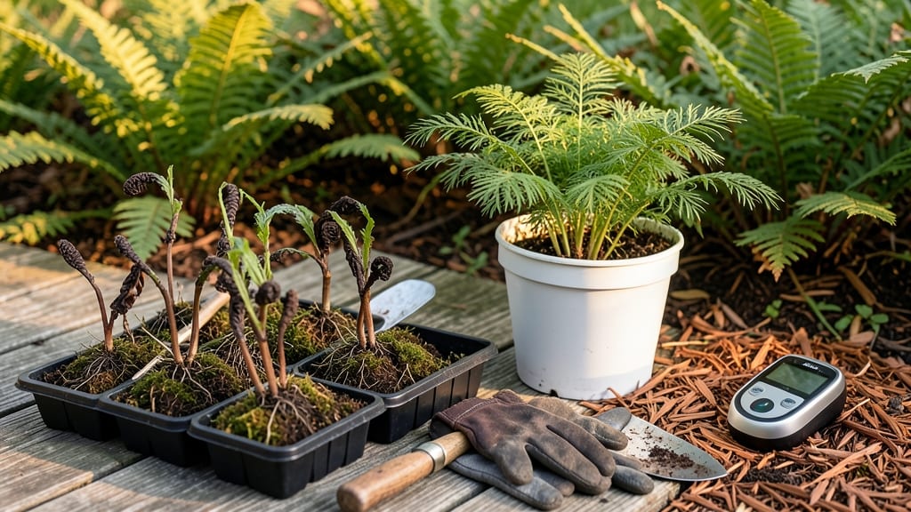 When to Plant Ferns in Michigan: Zone 5B/6A Timing for Lush Growth