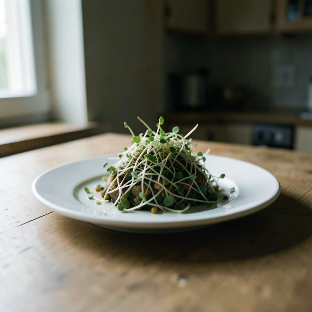 The dish as the corrected method produces it