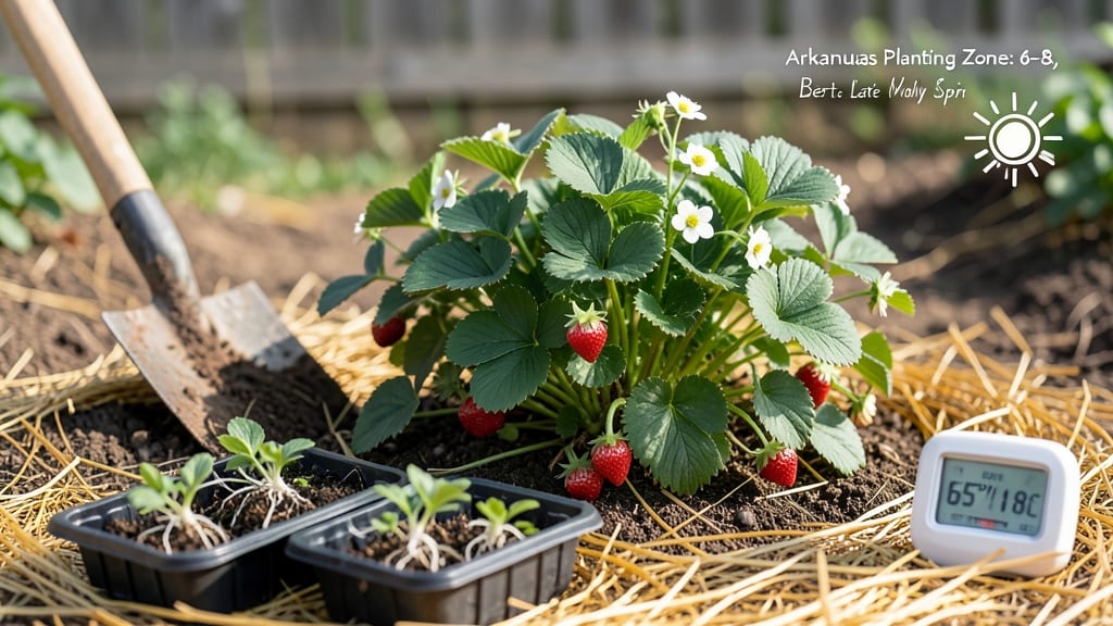 When Do You Plant Strawberries in Arkansas: Chill-Hour Needs by Variety for Reliable Harvests