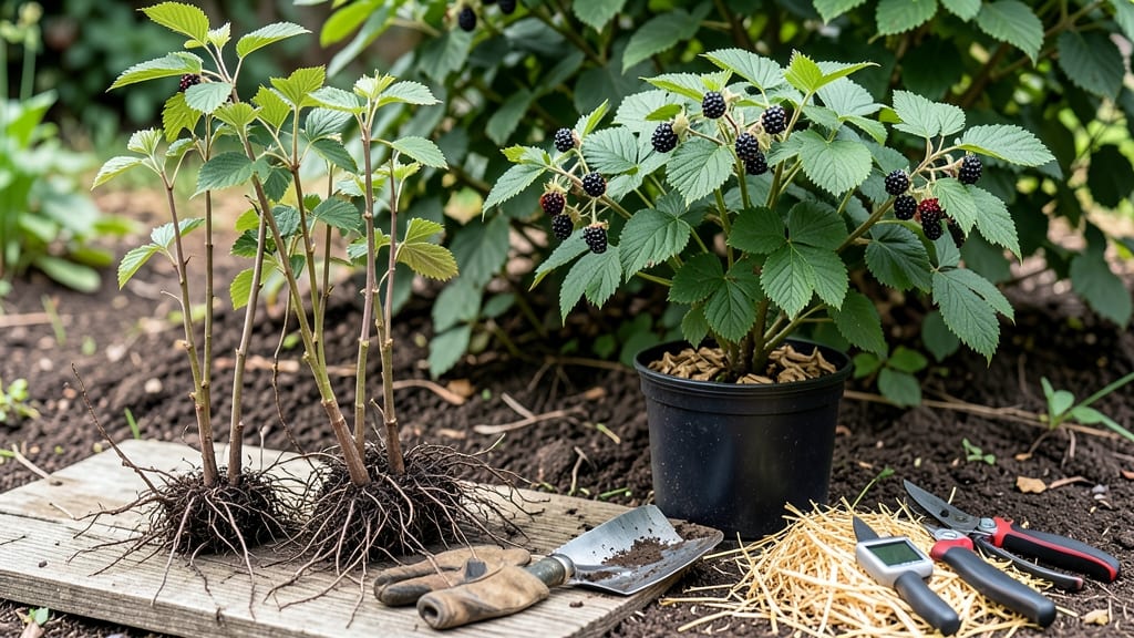 When to Plant Blackberries in Virginia: Spring vs Fall Timing for Strong Root Growth
